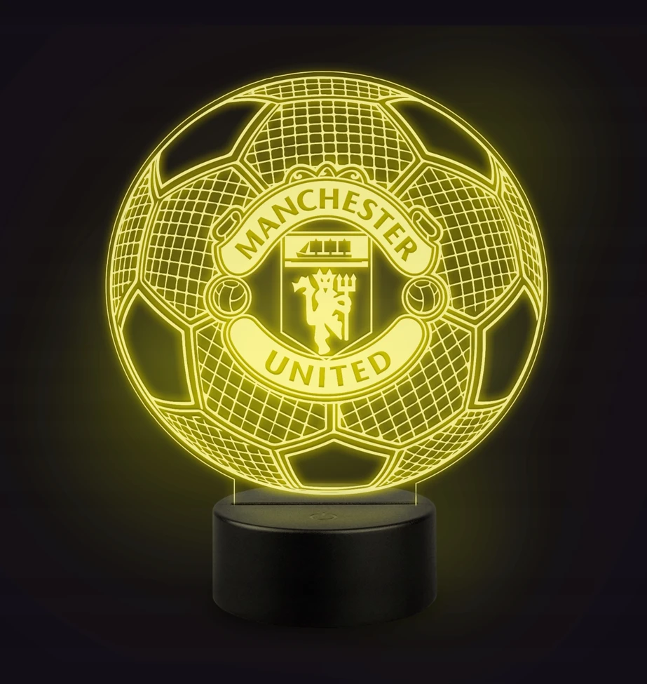 3D Lampka LED Manchester United