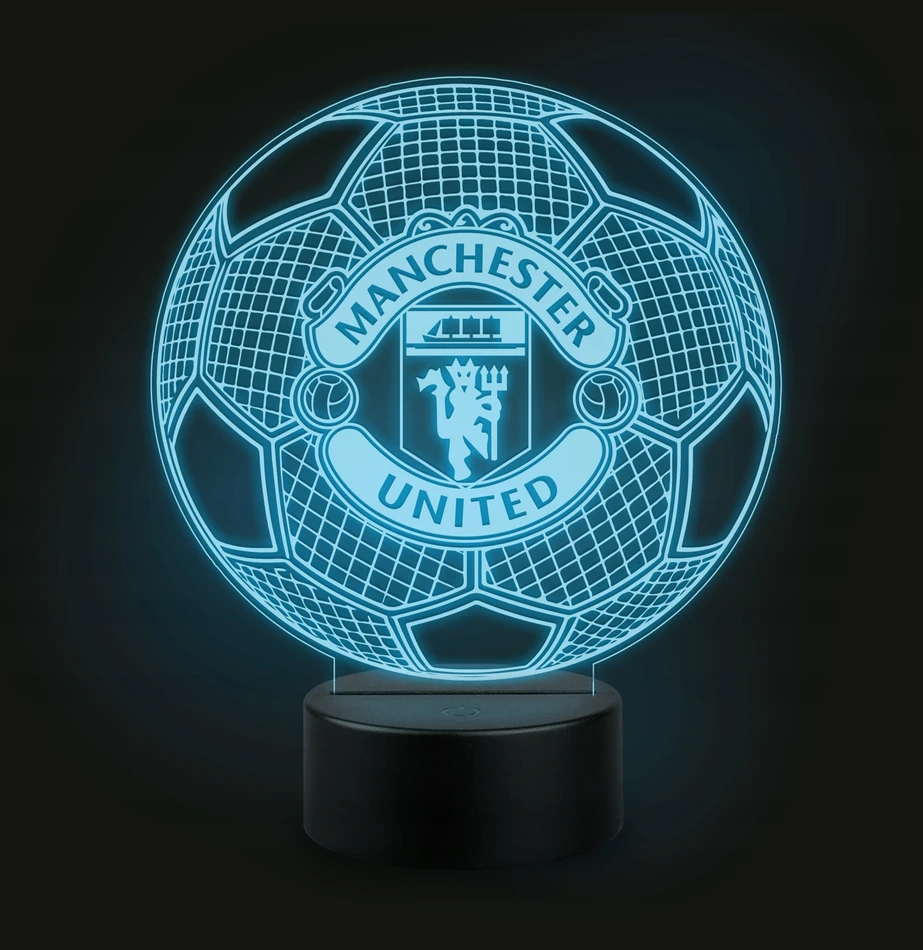 3D Lampka LED Manchester United