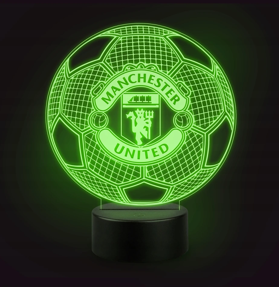 3D Lampka LED Manchester United