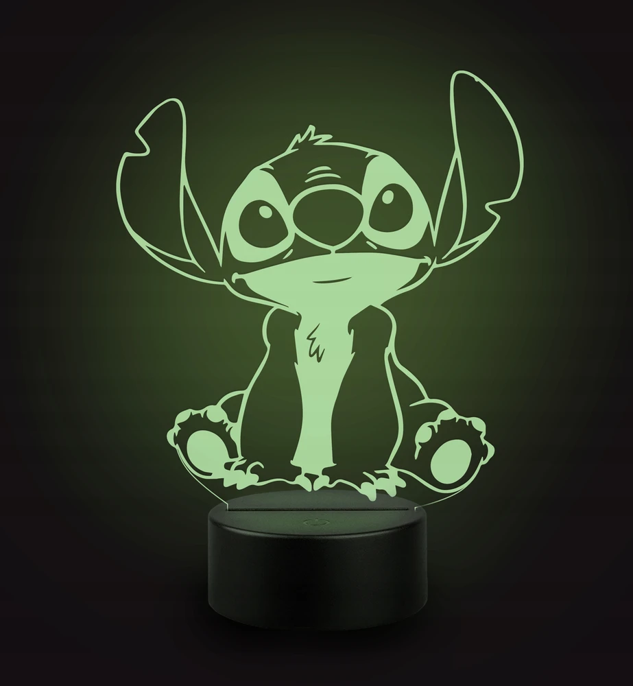 3D Lampka LED Stich Lampka nocna do pokoju dziecka Prezent