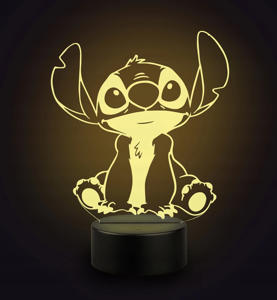 3D Lampka LED Stich Lampka nocna do pokoju dziecka Prezent