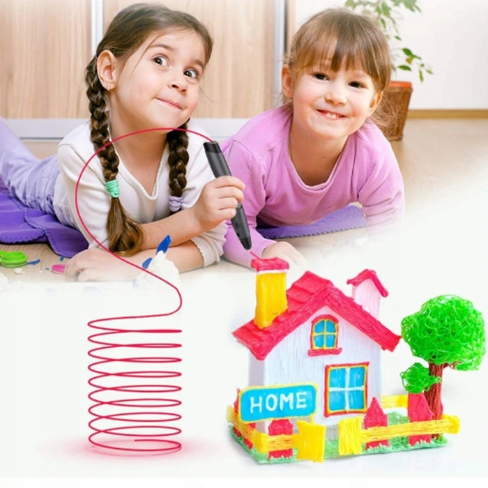 3D PEN FILAMENT PLA PILDYMO RINKINYS IŠ 20 SPALVŲ 100 M 1,75 MM MIŠINIS