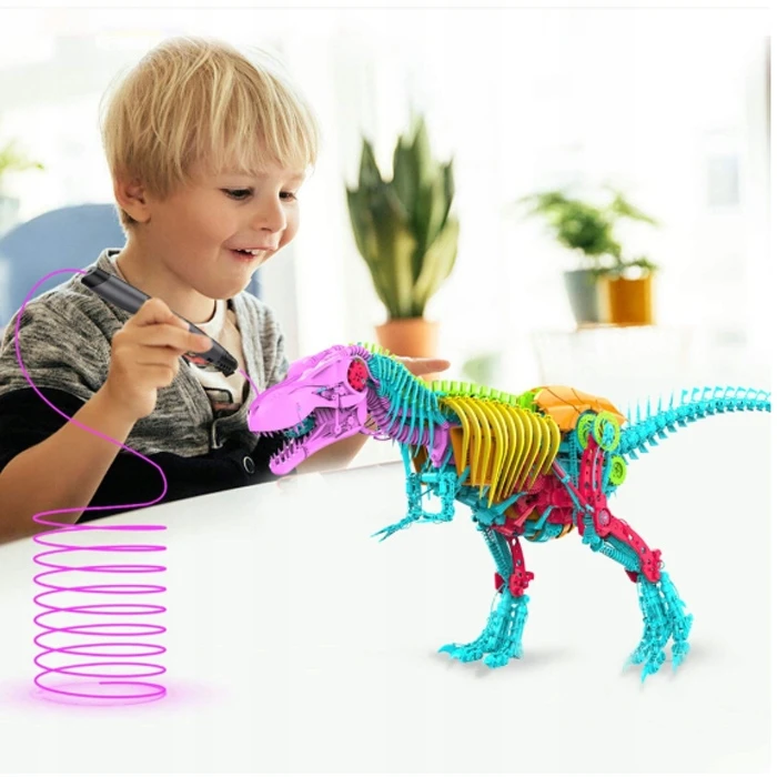 3D PEN FILAMENT PLA PILDYMO RINKINYS IŠ 20 SPALVŲ 100 M 1,75 MM MIŠINIS