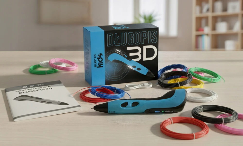 3D PRO PEN RINKINYS VAIKAMS + 260 METRŲ pildymas + ELECTO ŠABLONAS