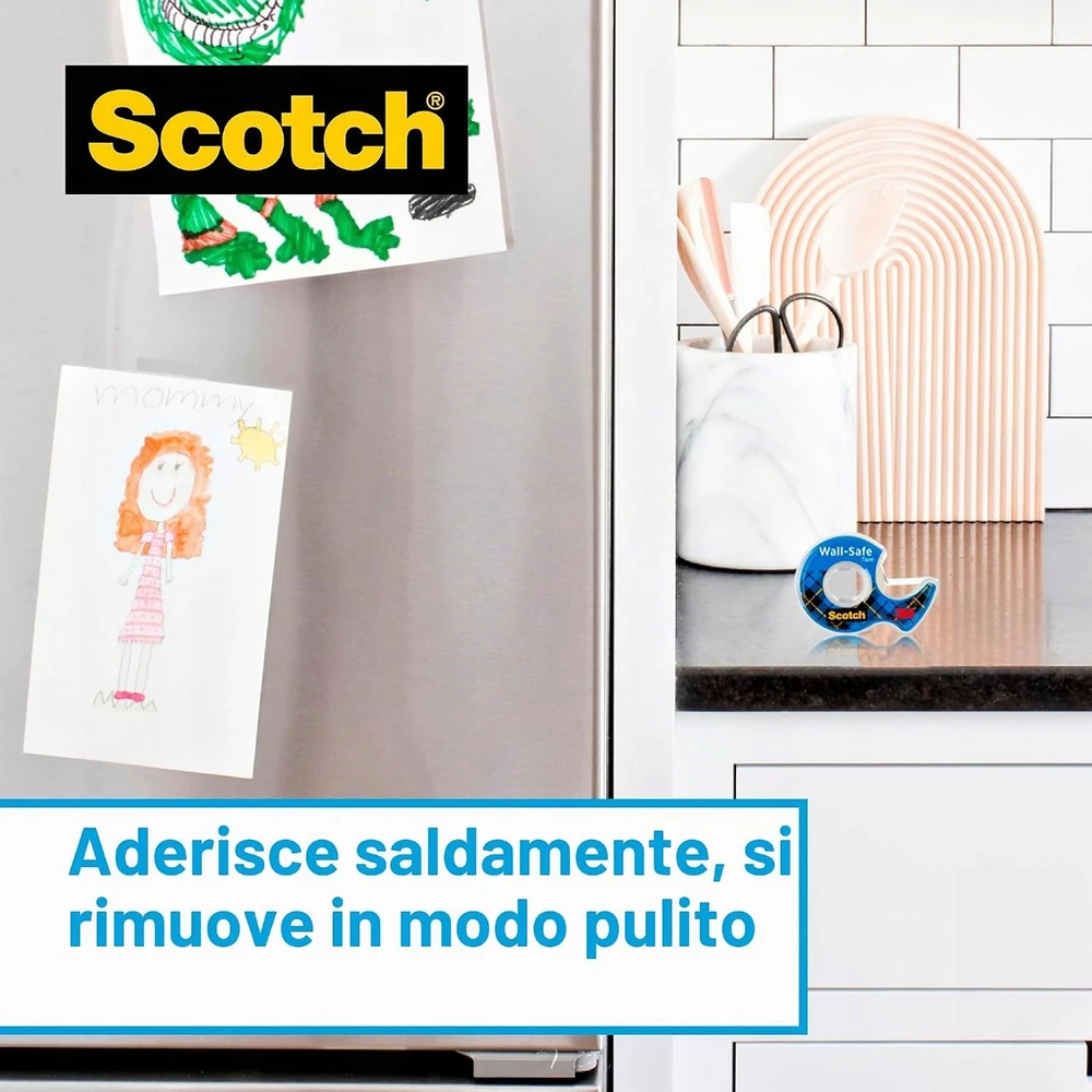 3M Lipni juosta Scotch Wall-Safe Tape 183-fdg