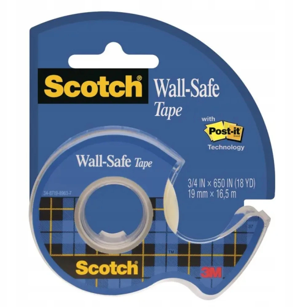 3M Lipni juosta Scotch Wall-Safe Tape 183-fdg