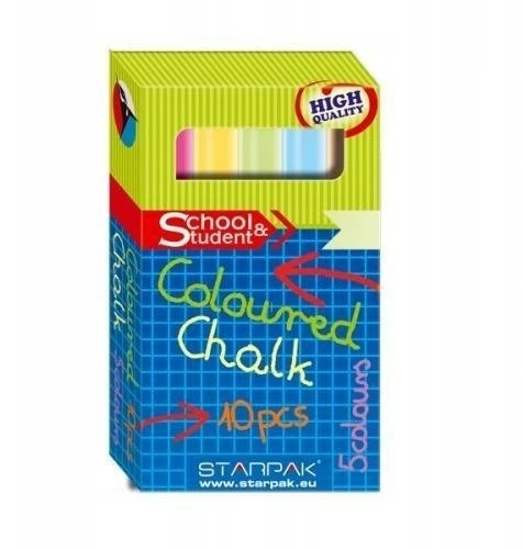 3M Pastelinė KELIŲ KREIDA 10 vienetų rinkinys PERFECT CHALK MAŽIAUSIAMS VAIKAMS
