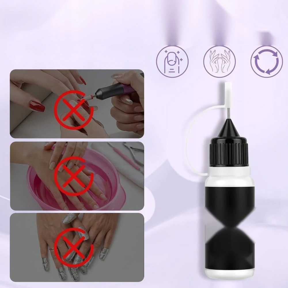 3X10ML NAGŲ KLIJŲ PAŠALINIMO GREITAS GELIO PAŠALINIMAS 3X10ML