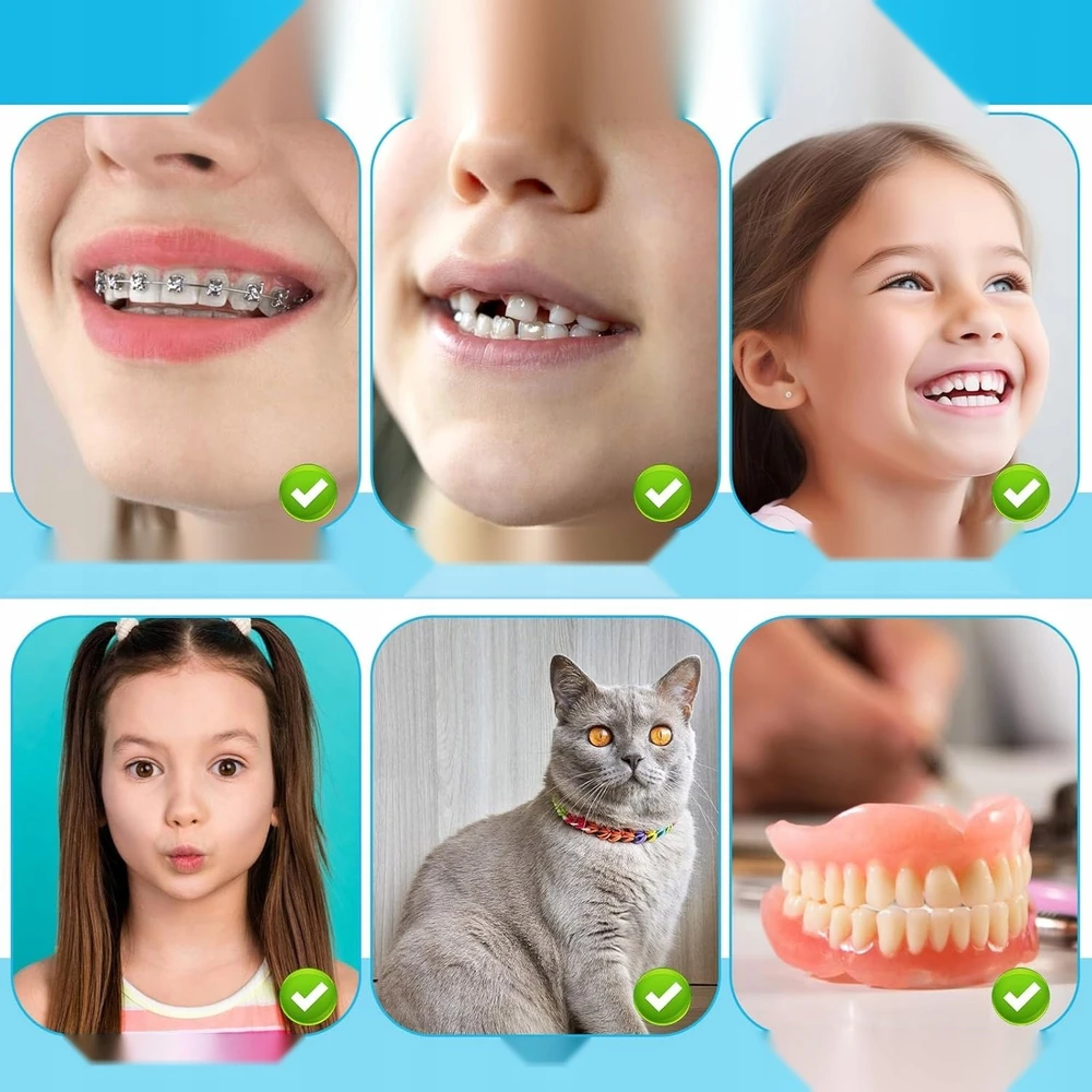 4 DANTŲ ŠEPEETĖLIŲ MINKSUS DVIPUSIS MAŽAS HIGIENOS RINKINYS