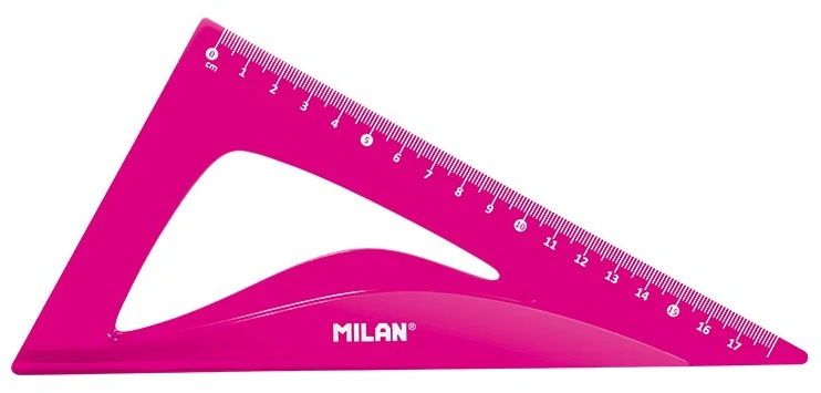4 linielių rinkinys rožinis Milan