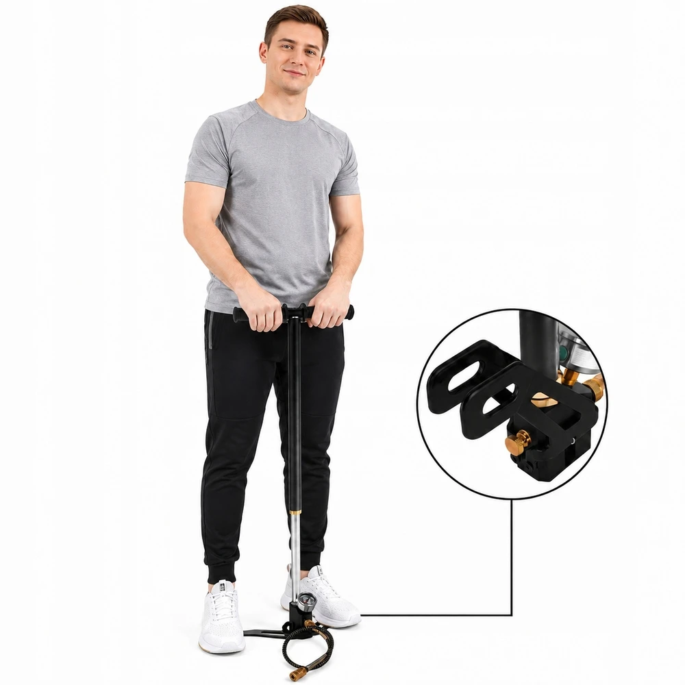 4 pakopų PCP siurblys 30MPa 4500PSI nerūdijančio plieno su filtru