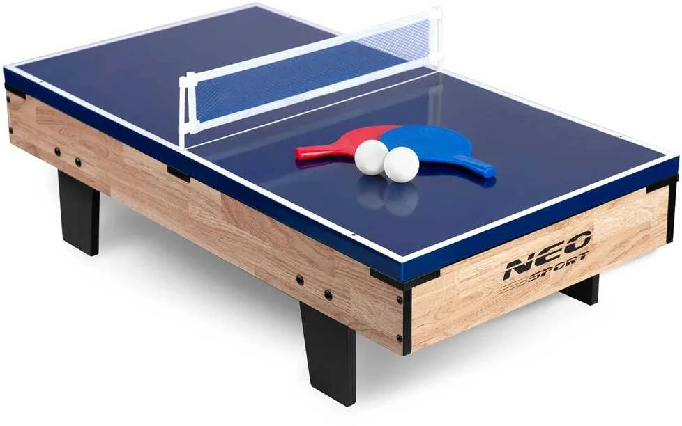 Kelių žaidimų stalas 4in1 Neo Sport NS-800 80x43x30cm medinis