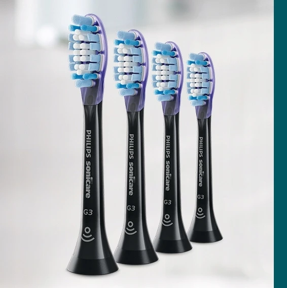 4 vnt Philips Sonicare Premium Gum Care HX9054 standartinis galvutės keitimas
