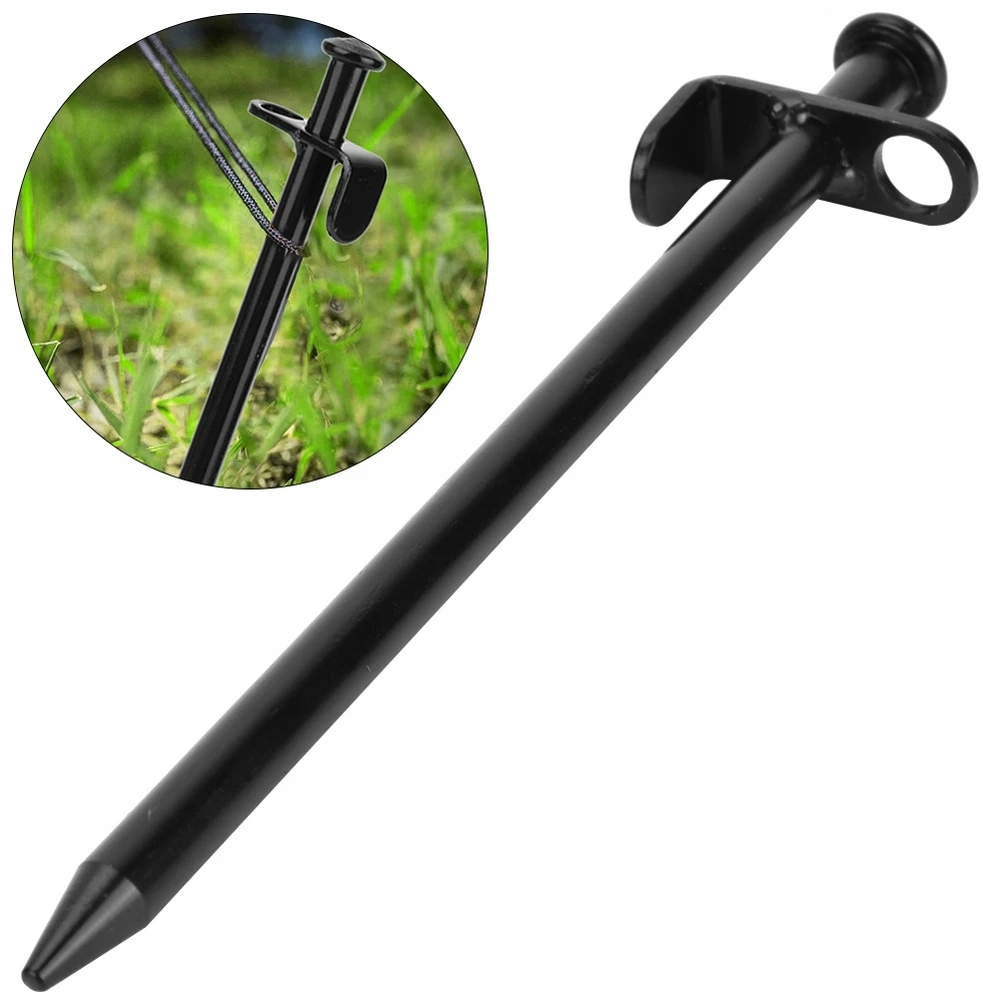 4 Vnt., SUSIJUNKITE ANCHOR ANCHOR GRUND FIXING GREENS PAlapine Dirvožemis TENT KABLIS