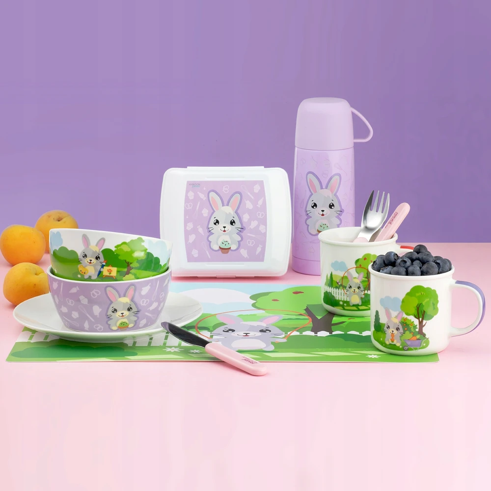 43126 Betty and Bunny dubuo 400 ml purpurinis AMBITION JUNIOR