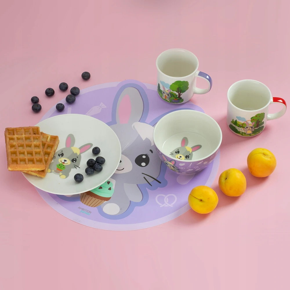 43126 Betty and Bunny dubuo 400 ml purpurinis AMBITION JUNIOR