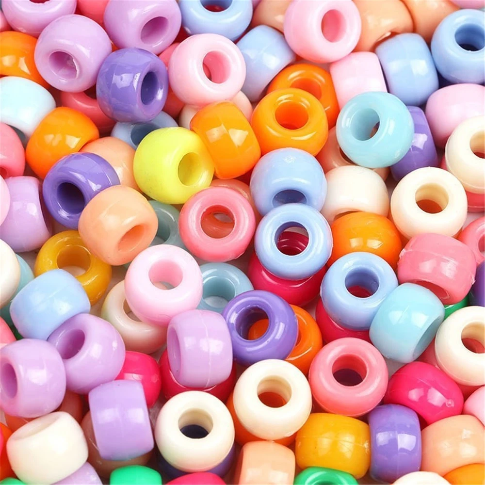 4700 vnt., 72 spalvos Pony karoliukai Rainbow karoliukai rankdarbiams