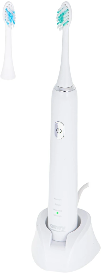 Camry Sonic Dantų šepetėlis CR 2173 Įkraunamas Suaugusiems Šepetėlių skaičius galvutės įeina 2 Number of teeth brushing modes 3 Sonic technology Baltas