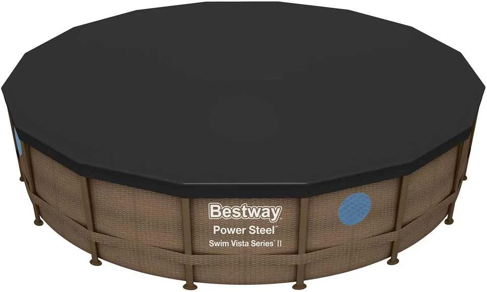 488 cm „Bestway 58249“ karkasinio baseino uždangalas