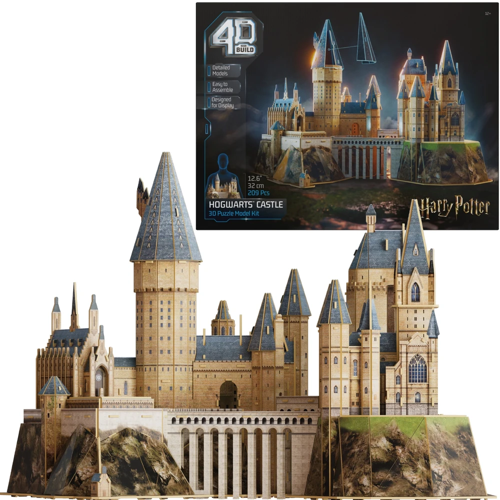 Spin Master HARRY POTTER 4D dėlionė „Hogvartso pilis“