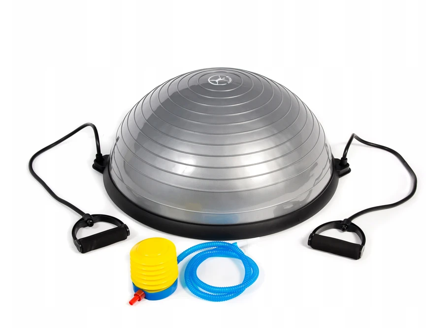 4EVERFIT Pusiausvyros platforma su tampyklėmis Deft Sport, pilkas