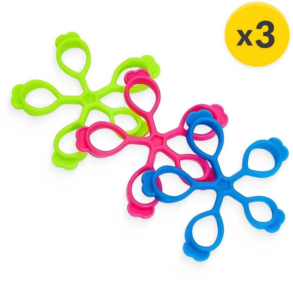 4Fizjo 3 pirštų mankštos juostų rinkinys