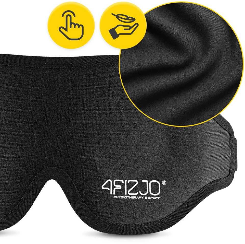 4Fizjo 3D šilko miego kaukė