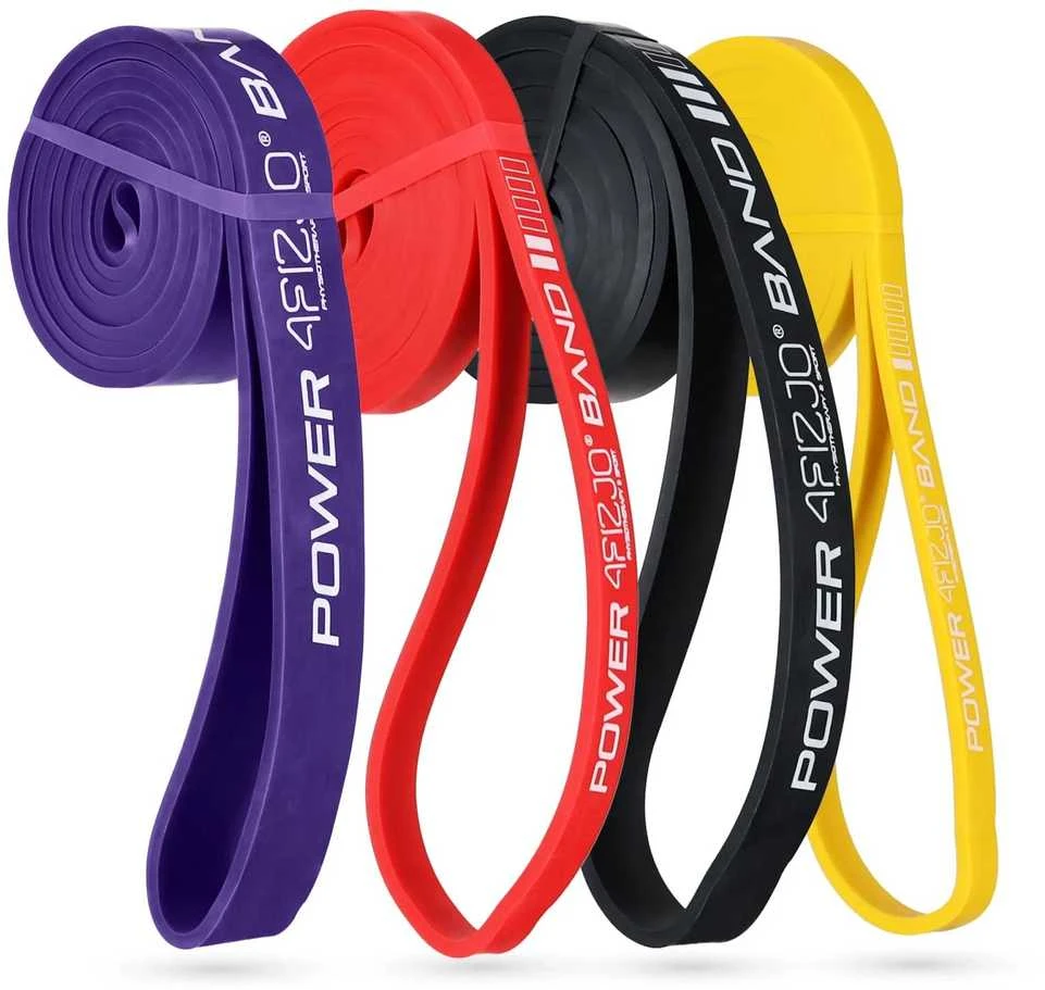 4Fizjo 4 POWER BAND mankštos pasipriešinimo juostų rinkinys