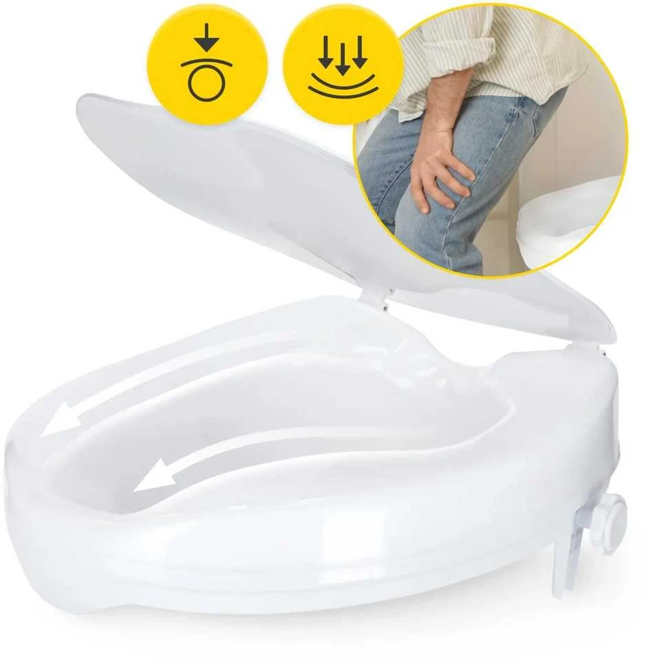 4Fizjo 5 cm aukščio tualeto sėdynės tvirtinimas
