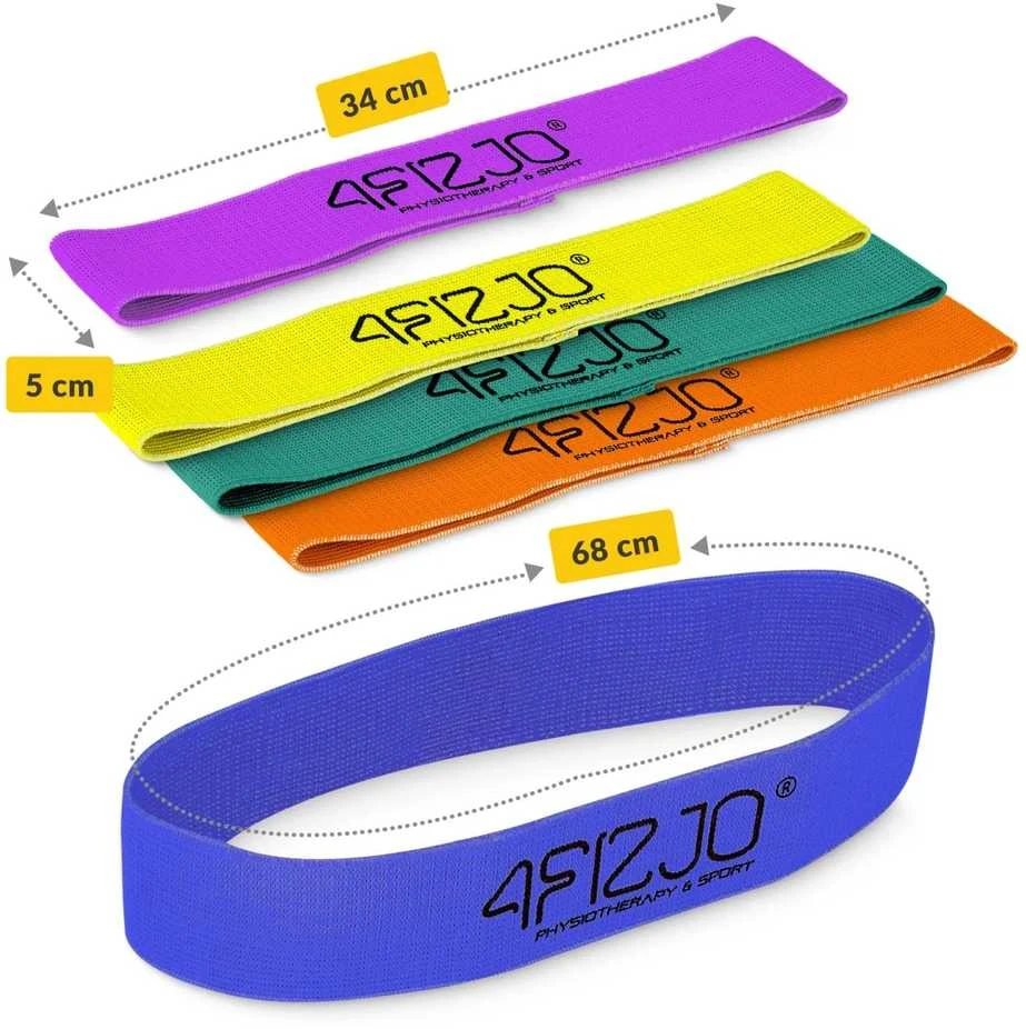 4Fizjo 5 FLEX BAND audinio juostų rinkinys