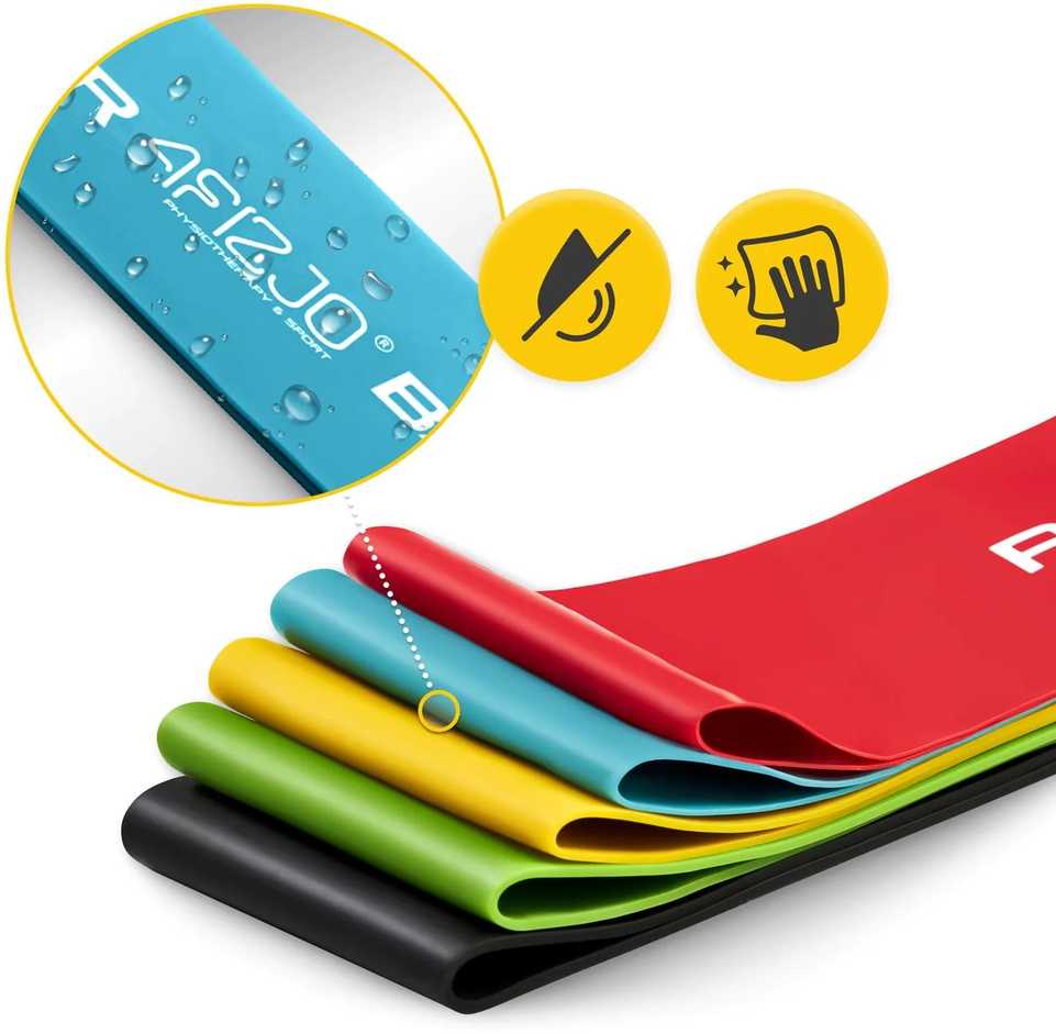 4Fizjo 5 MINI POWER BAND mankštos juostų rinkinys