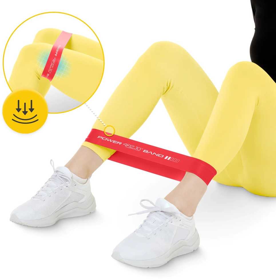 4Fizjo 5 MINI POWER BAND mankštos juostų rinkinys