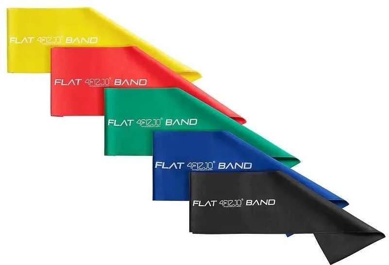 4Fizjo 5 reabilitacinių juostų rinkinys FLAT BAND 2M