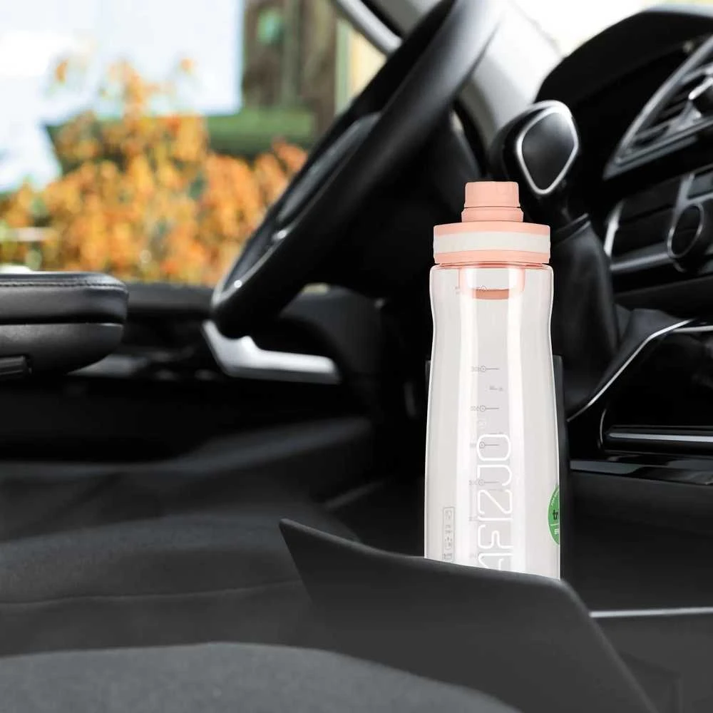 4Fizjo 850 ml rožinis sportinis vandens butelis