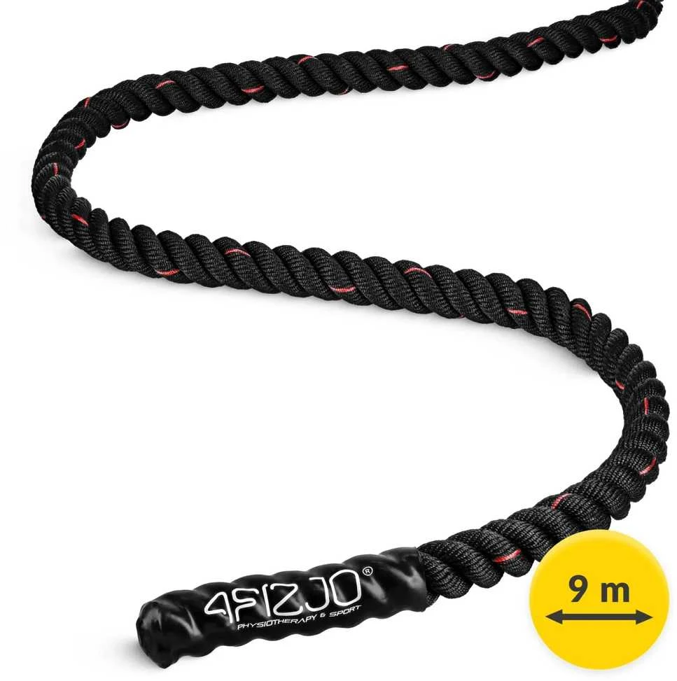 4Fizjo 9 m ilgio treniruočių virvė „Power Rope“
