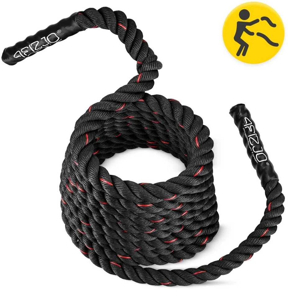 4Fizjo 9 m ilgio treniruočių virvė „Power Rope“