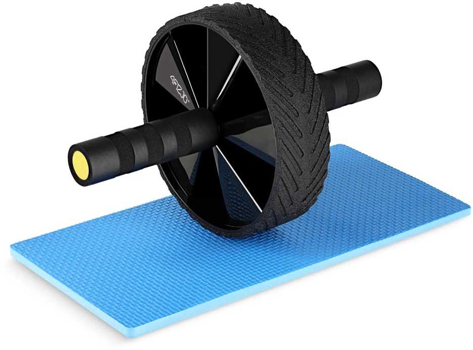 4Fizjo AB WHEEL PRO pilvo preso pratimų ratas, geltonas