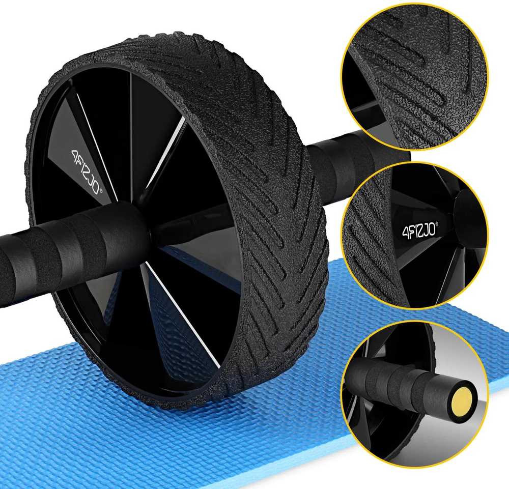 4Fizjo AB WHEEL PRO pilvo preso pratimų ratas, geltonas