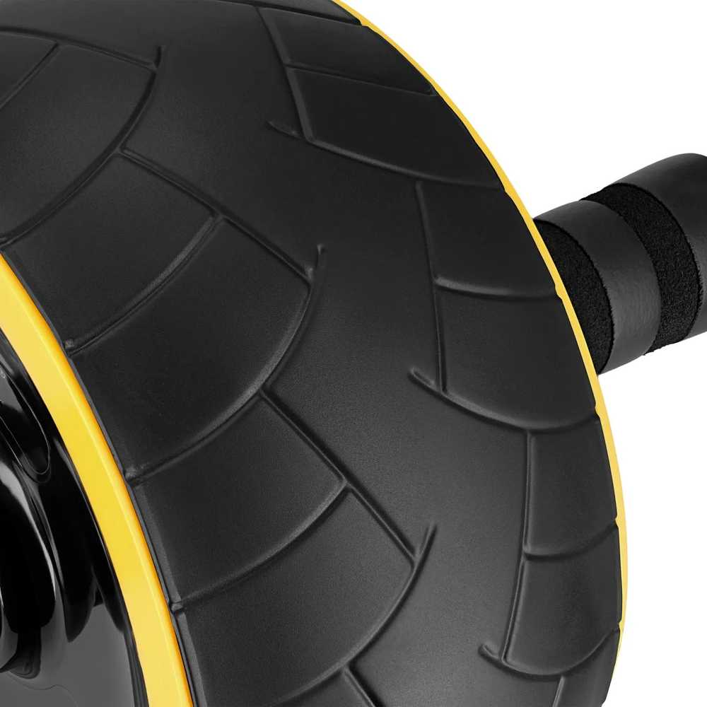 4Fizjo AB WHEEL XL pilvo preso pratimų ratas, geltonas
