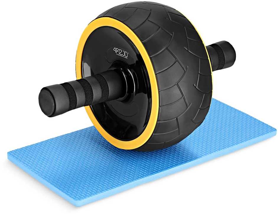 4Fizjo AB WHEEL XL pilvo preso pratimų ratas, geltonas