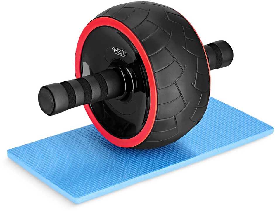 4Fizjo AB WHEEL XL pilvo preso pratimų ratas, raudonas