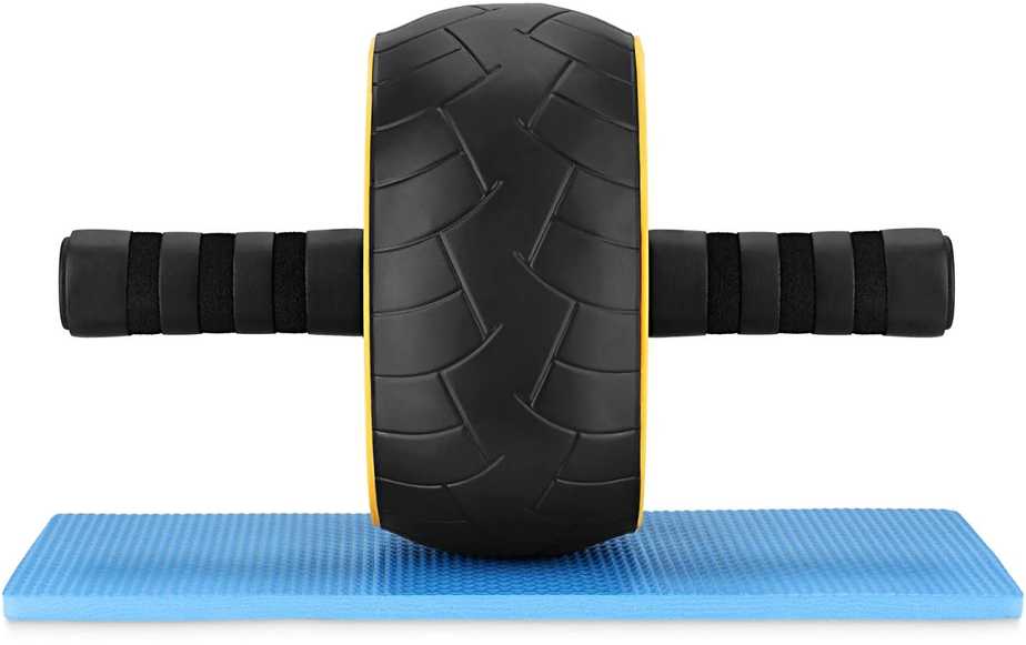 4Fizjo AB WHEEL XL pilvo preso pratimų ratas, geltonas
