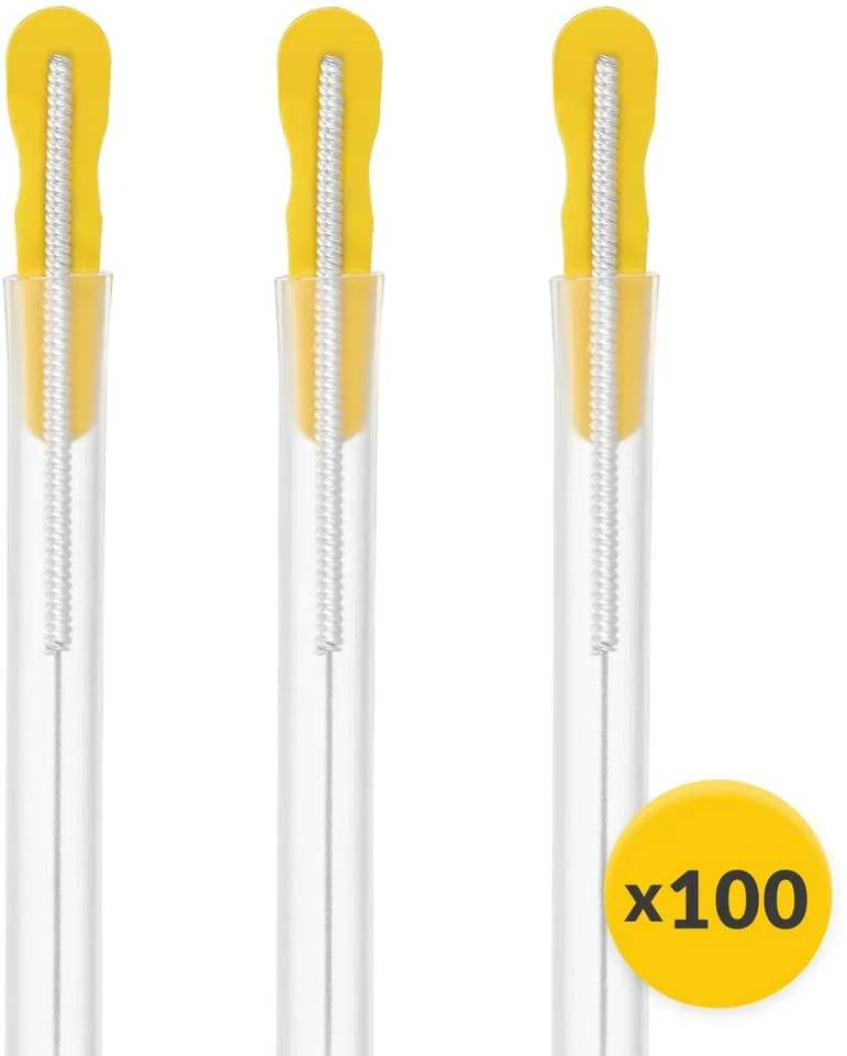 4Fizjo Akupunktūros adatos su kreiptuvu, 100 vnt., 0,3 x 75 mm