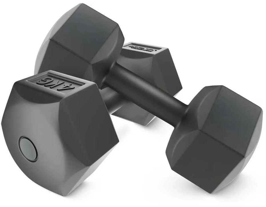 4Fizjo Bituminiai hanteliai pratimams 2 x 4kg