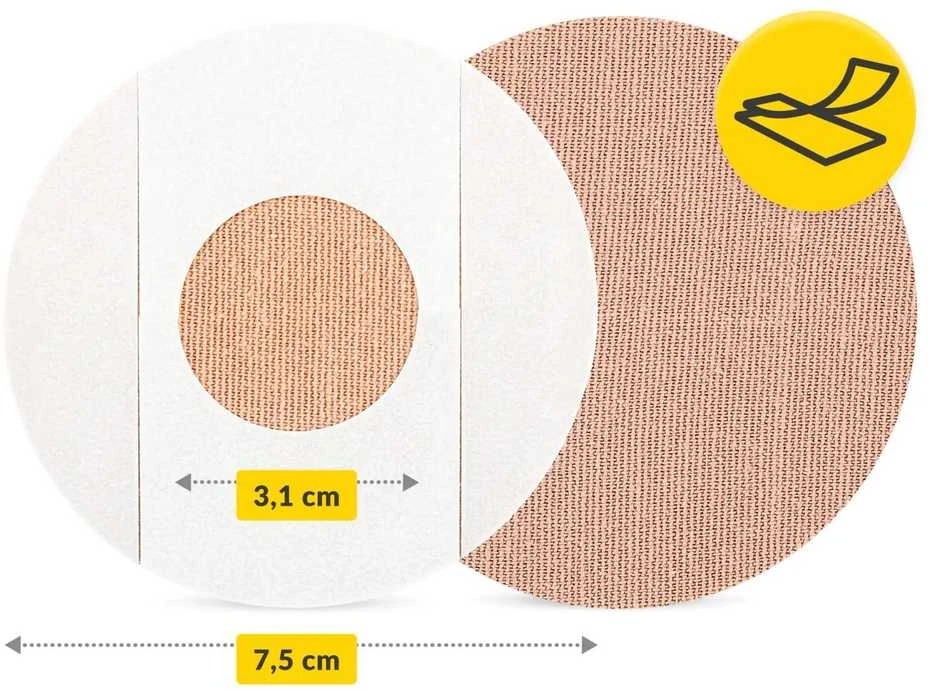 4Fizjo CGM jutiklių pleistrai diabetikams
