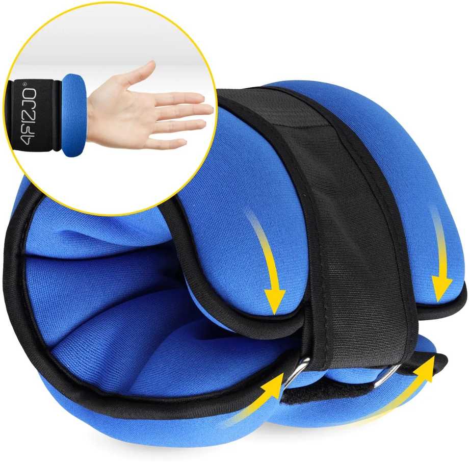 4Fizjo Čiurnos ir riešo svarmenys 2 x 3kg