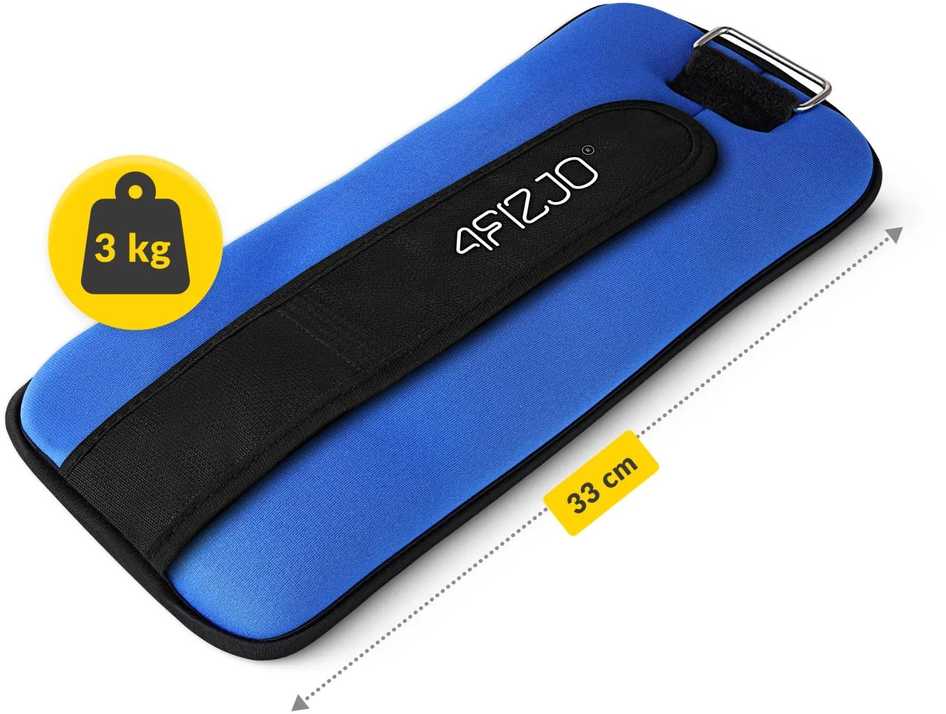 4Fizjo Čiurnos ir riešo svarmenys 2 x 3kg