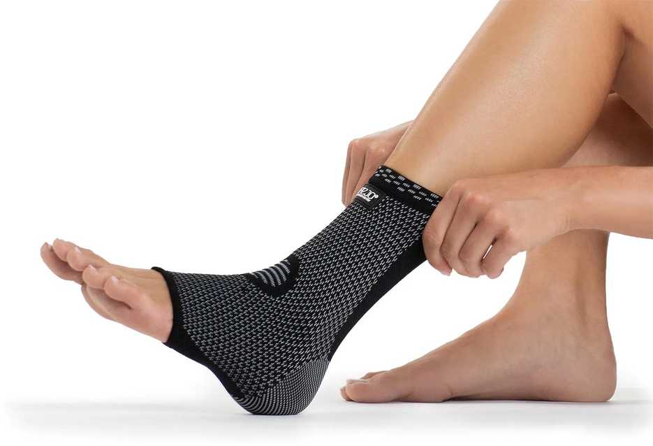 4Fizjo Elastinė čiurnos atrama XL pilka