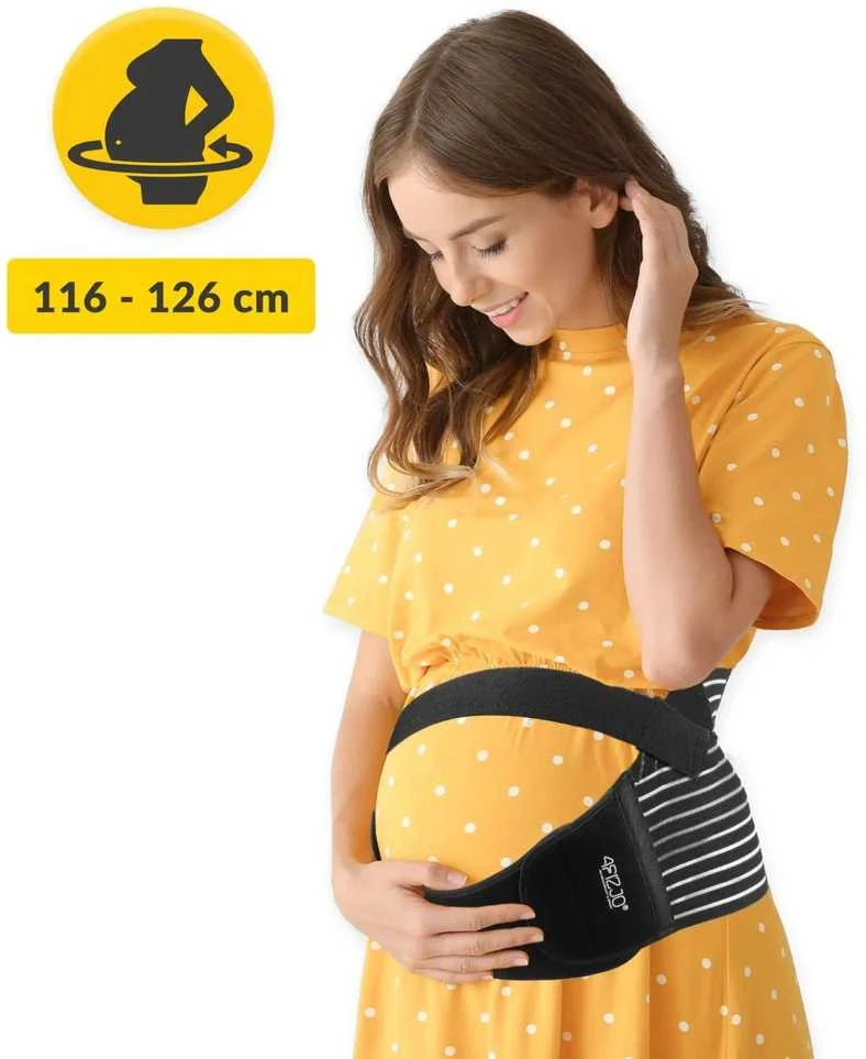 4Fizjo Elastinis pilvo prilaikymo diržas nėščiosioms L