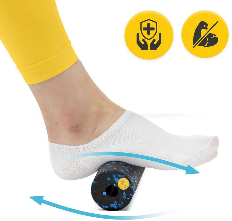 4Fizjo EPP MINI putplasčio masažinis volelis 15 cm, mėlynas